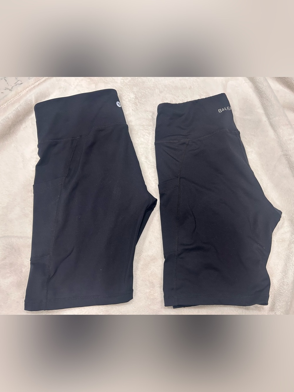 TWO pairs Baleaf size L cycling shorts
